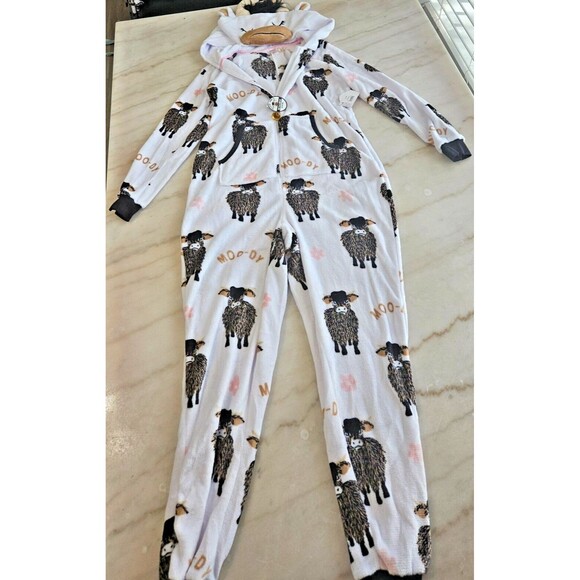 New Holiday Time Women's Cowgirl Sleepwear with Hood and Bell, NWT - Picture 1 of 15